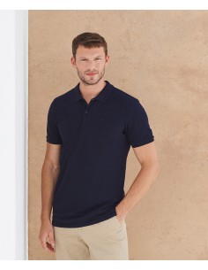 H-H101-Mens Micro-Fine Piqué Polo Shirt 2